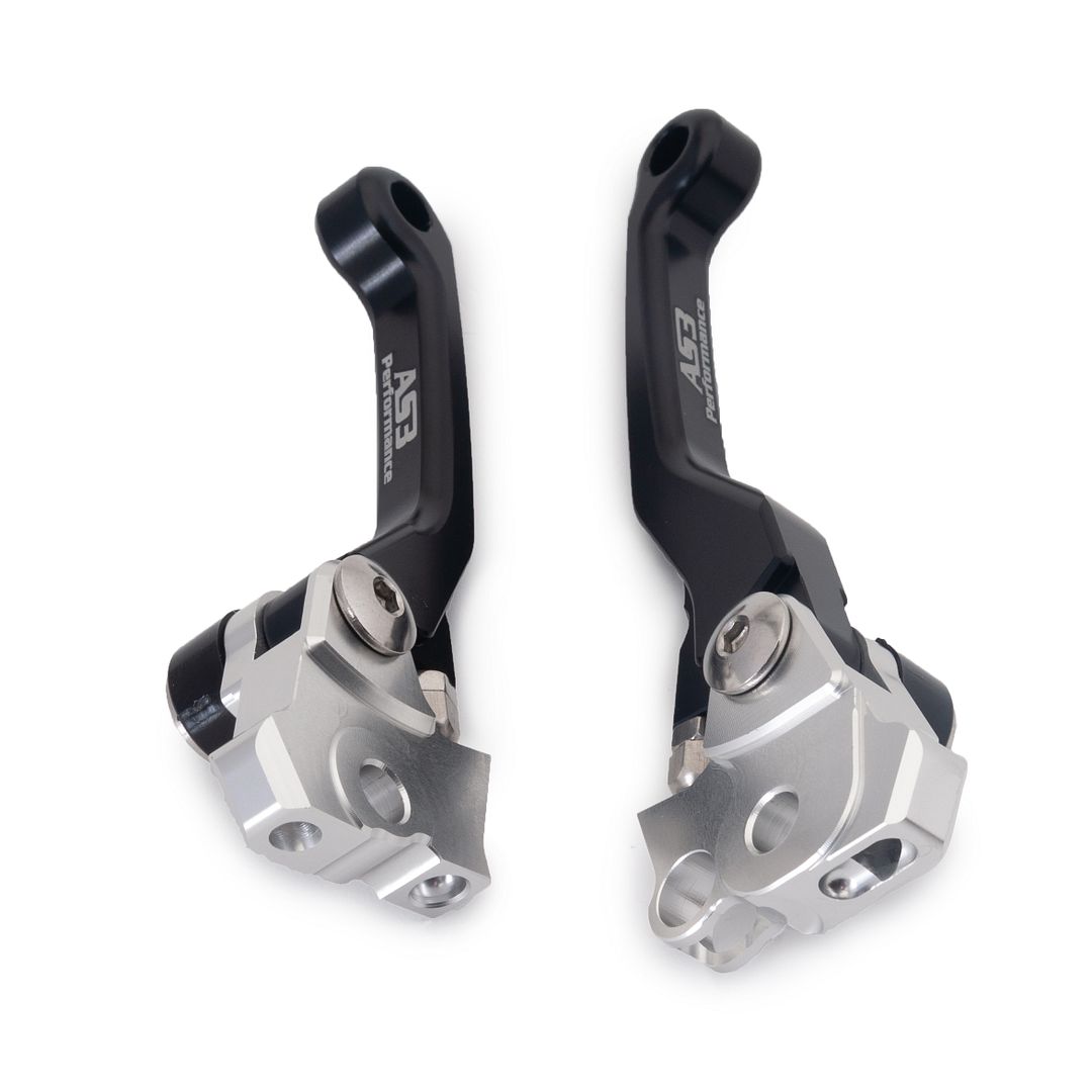 AS3 FRONT BRAKE CLUTCH FLEXI LEVERS to fit KAWASAKI KX KXF KXF 450